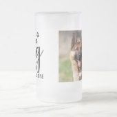 In hondenbier heb ik maar één aangepaste foto van matglas bierpul (Center)