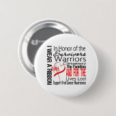 In Honor Collage Tribute Orale Kanker Ronde Button 5,7 Cm (Voorkant /achterkant)
