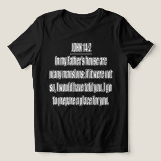 In Huis Mijns Vaders Johannes 14 2 Statenvertaling Tri-Blend Shirt