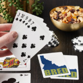 In Idaho geboren Pokerkaarten (Insitu)