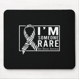 In Iemand Zeldzame Ziekte Bewustzijnsdag Zebra Lin Muismat