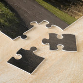 In Ierland, de zij-ingang van Dromoland Castle Legpuzzel (Zijkant)