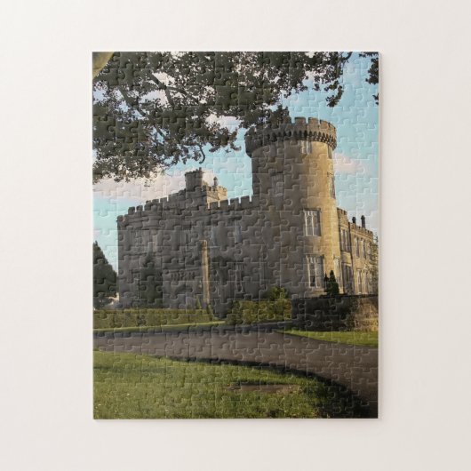 In Ierland, de zij-ingang van Dromoland Castle Legpuzzel (Verticaal)