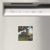 In Ierland is de ingang van het Dromoland Castle Magneet (Insitu (Vaatwasser))