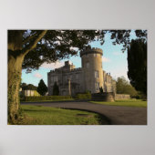 In Ierland is de ingang van het Dromoland Castle Poster (Voorkant)