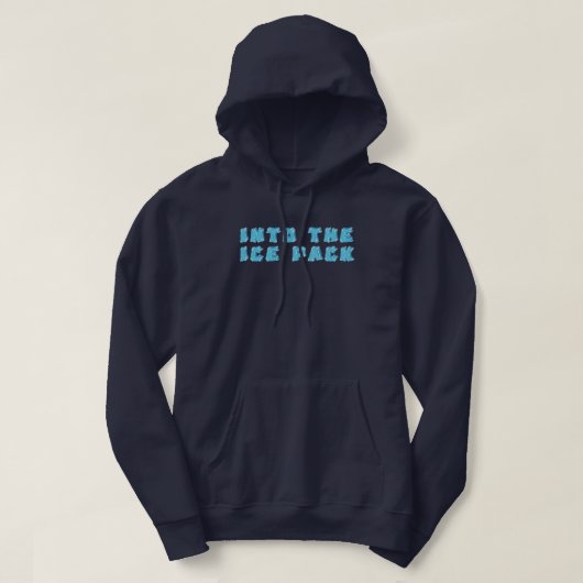 In Ijs Pak Vissen Hoodie (Design voorkant)