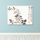 In imitatie van Xu Wei's Bloemen No.5 Canvas Afdruk (Insitu (Houten vloer))