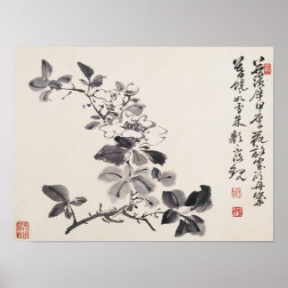 In imitatie van Xu Wei's Flowers No.5 Poster