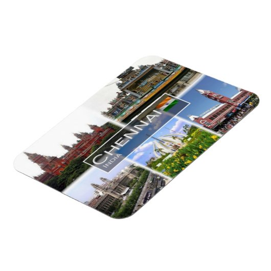 IN India - Chennai Madras - Magneet (Linkerzijde)