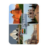 IN India - Delhi - Indian President House - Magneet (Verticaal)