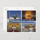IN India - Harmandir Sahib - Briefkaart (Voorkant / Achterkant)