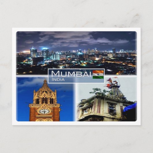 IN India - Mumbai Bombay - Briefkaart (Voorkant)
