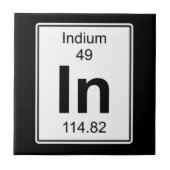 In - Indium Tegeltje (Voorkant)