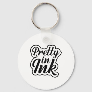  in Ink Funny Tattooed Lovers Tattoo Girls _ Sleutelhanger