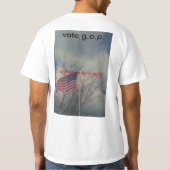 in IRAN CONTRA het PRESIDENT REPUBLICAN, handel... T-shirt (Achterkant)