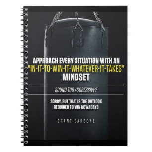 In IT om IT mindset te winnen - Workout Motivatie Notitieboek