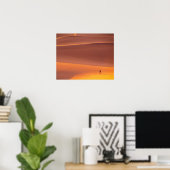 In januari genomen op het scheurtje van de zonsopg poster (Thuiskantoor)
