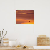 In januari genomen op het scheurtje van de zonsopg poster (Keuken)
