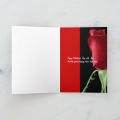 In je armen op Valentijnsdag man Feestdagen Kaart (Binnen)