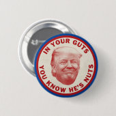 in je buik ronde button 5,7 cm (Voorkant /achterkant)