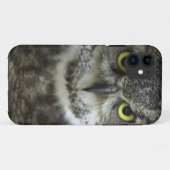 In je gezicht Owl Case-Mate iPhone Case (Achterkant (horizontaal))