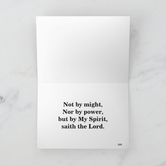 IN JESUS NAME KUNT U EEN goede kaart (Binnen)