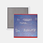 in Jezus naam - 1118 Magneet (Voorkant / Achterkant)