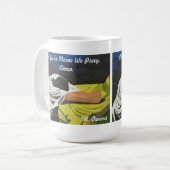 In Jezus naam bidden we, Amen. Koffiemok (Voorkant links)