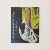 In Jezus naam bidden we, Amen. Puzzle met Gift Box Legpuzzel (Verticaal)