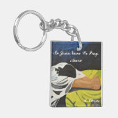 In Jezus naam bidden we. Amen Sleutelhanger (Voorkant Links)