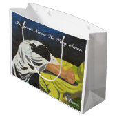 In Jezus naam bidden we geschenkzakken Large Cadeautasje (Achterkant Gekanteld)