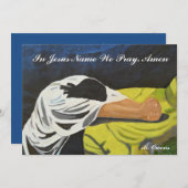 In Jezus naam bidden we uitnodigingen (Voorkant / Achterkant)