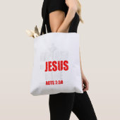 In Jezus naam is er 238 baptisme alleen Jezus. Tote Bag (Dichtbij)