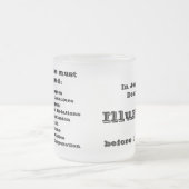 In Jezus naam Matglas Koffiemok (Center)