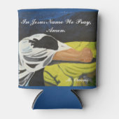 In Jezus Name bidden we Custom Koelbox Blikjeskoeler (Voorkant)