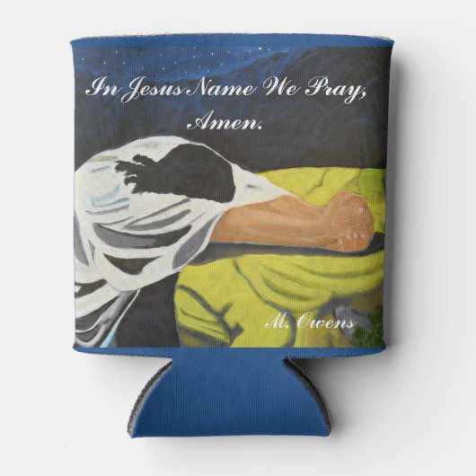 In Jezus Name bidden we Custom Koelbox Blikjeskoeler (Voorkant)