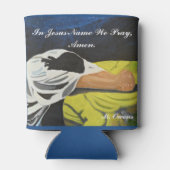 In Jezus Name bidden we Custom Koelbox Blikjeskoeler (Achterkant)