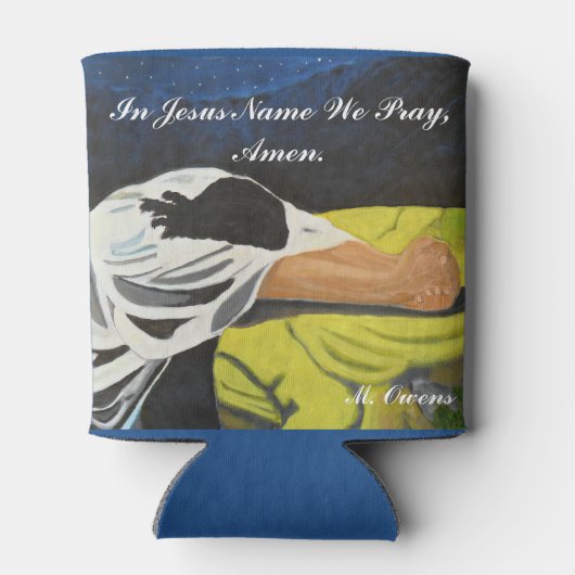 In Jezus Name bidden we Custom Koelbox Blikjeskoeler (Achterkant)