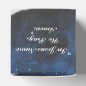 In Jezus Name bidden we pleidooien voor pleisters Bedankdoosjes (Bovenkant)