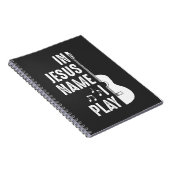 In Jezus Name Christelijk gitarist Notitieboek (Rechterzijde)