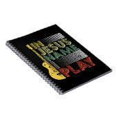 In Jezus Name speel ik Guitar Christelijke Music L Notitieboek (Rechterzijde)