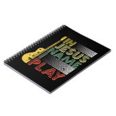 In Jezus Name speel ik Guitar Christelijke Music L Notitieboek (Linkerzijde)