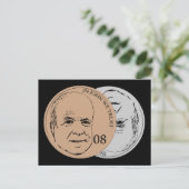In John We Trust Briefkaart (Staand voorkant)