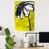 In jouw gezicht poster (Thuiskantoor)