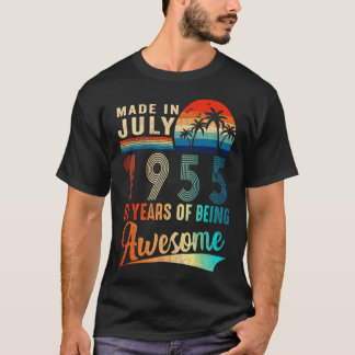 In juli 1955 werden 67 jaar Geweldige azijnmerken T-shirt