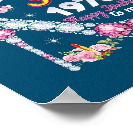 In juli 1976 werd een koningin geboren, een gelukk poster (Hoek)