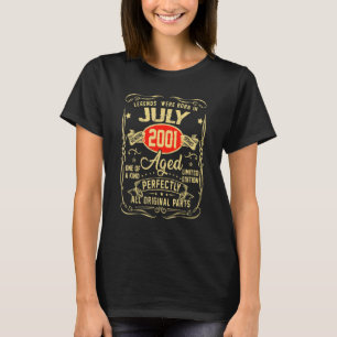 In juli 2001 werden er 21 jaar oud voor mij. t-shirt
