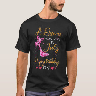 In juli werd een koningin geboren, gelukkig van de t-shirt