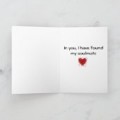 IN "JULLIE" HEB IK MIJN SOULMAAT GEVONDEN. KAART (Binnen)