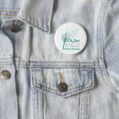 In juni hebben we de Blauwgroen PTSD Awareness Dan Ronde Button 5,7 Cm (In situ)